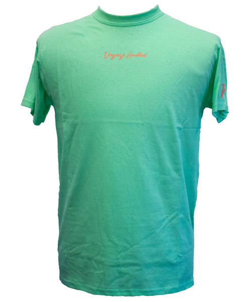 Mint Green & Coral Voyage Limited T-Shirt