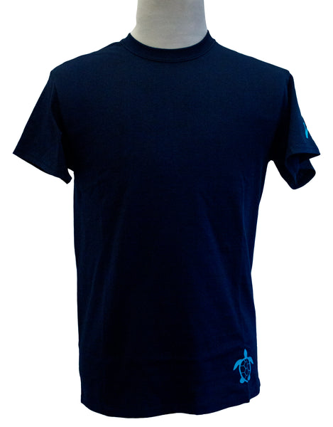 Navy & Bahama Blue Sea Turtle Voyage Limited T-Shirt