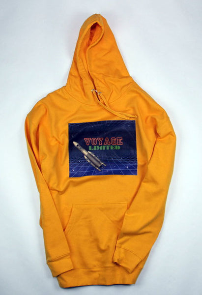Space Voyage Gold Hoodie