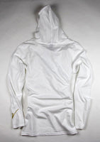 White Lightweight Sailboat Hoodie